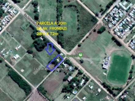 EN VENTA PARCELA DE 28mts X 72mts.- CHACABUCO. COD.66