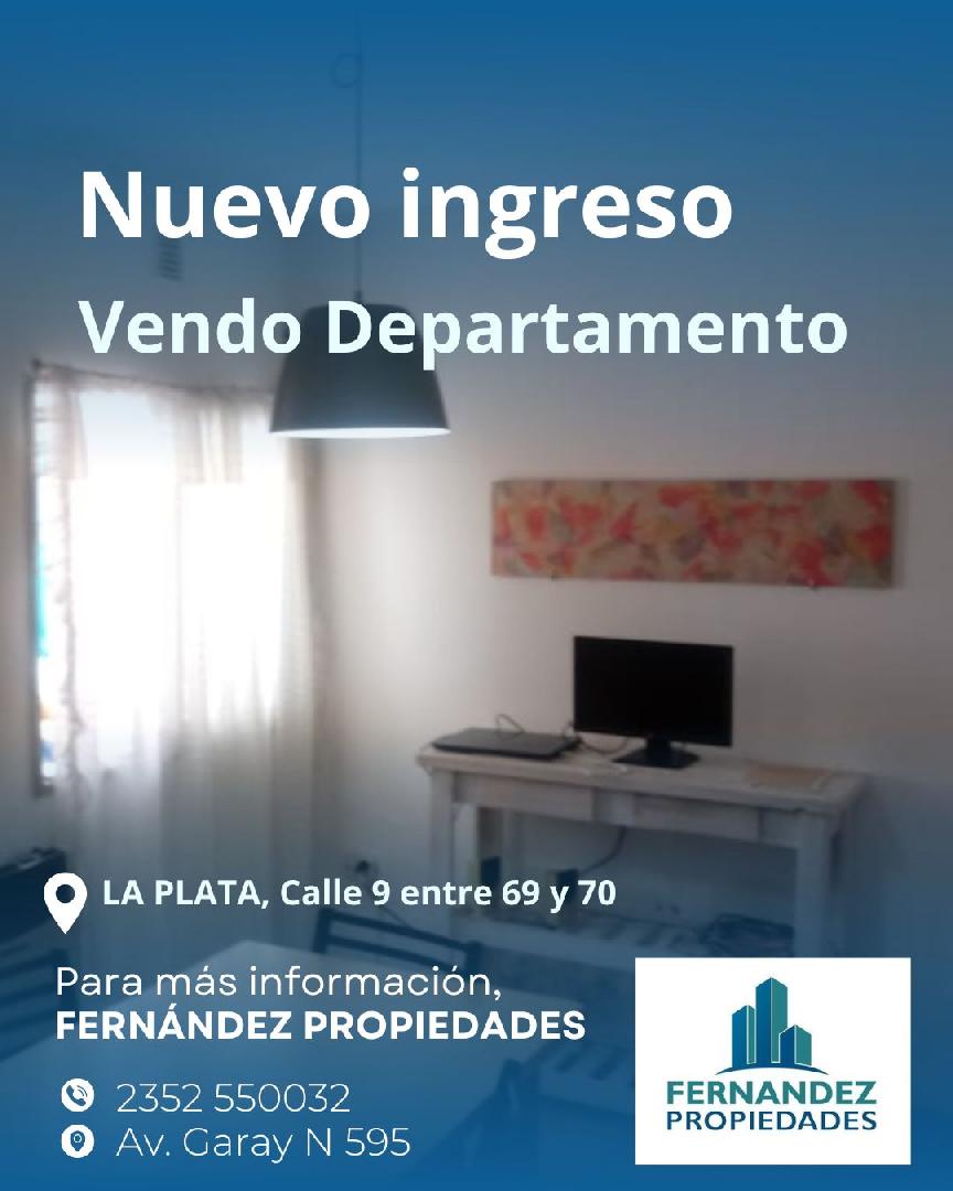 EN VENTA, DEPARTAMENTO PH EN LA PLATA. CALLE 9 E/ 69 Y 70. LA PLATA.- COD.297