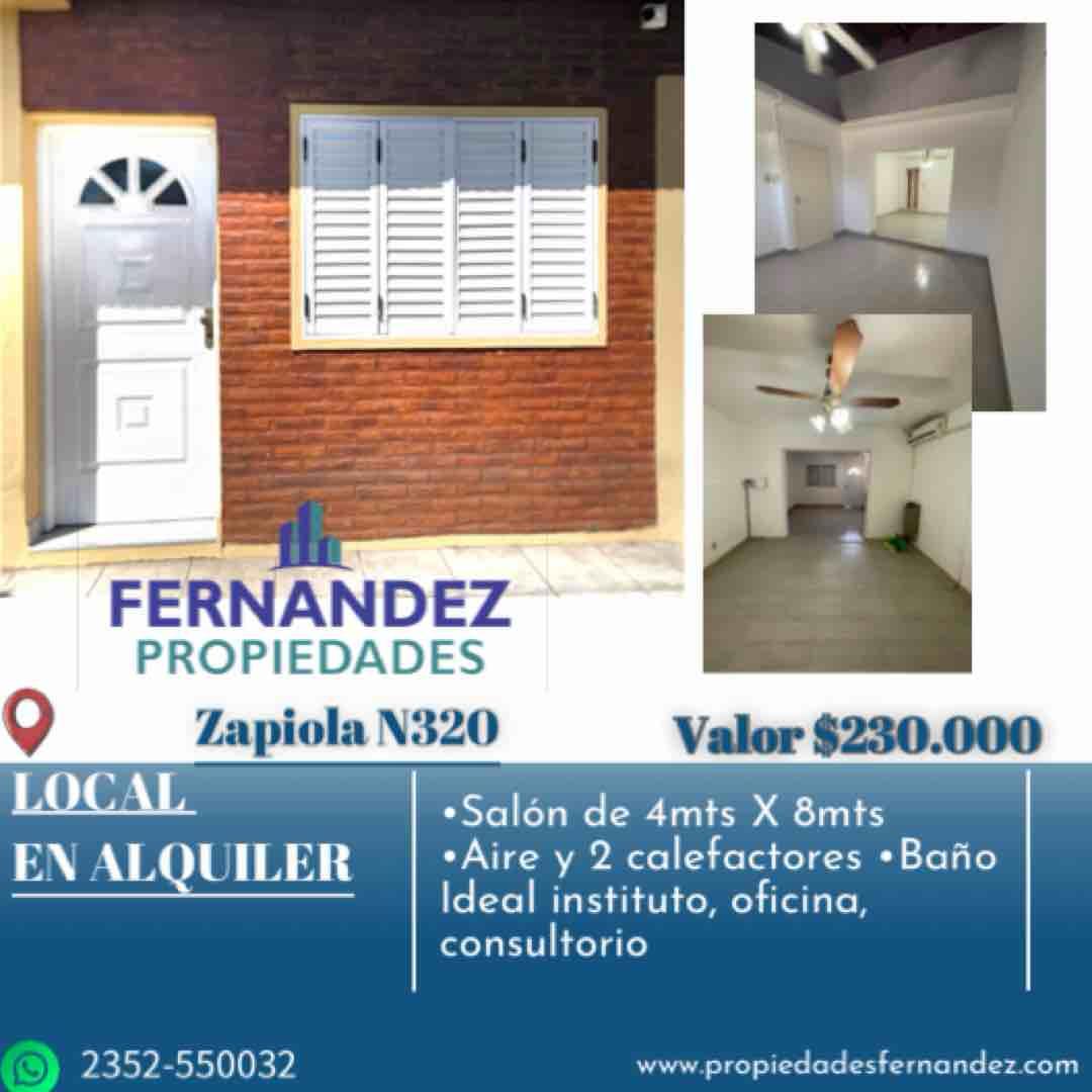 LOCAL CON BAÑO EN ALQUILER. CHACABUCO.- COD. 271