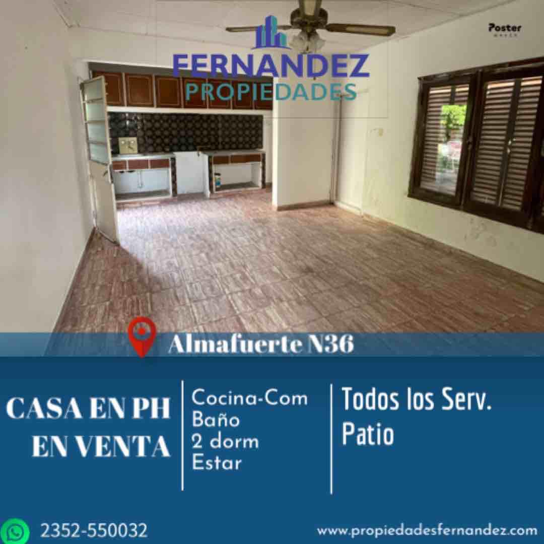 EN VENTA CASA EN PH, CALLE  ALMAFUERTE N°36. CHACABUCO. COD. 273