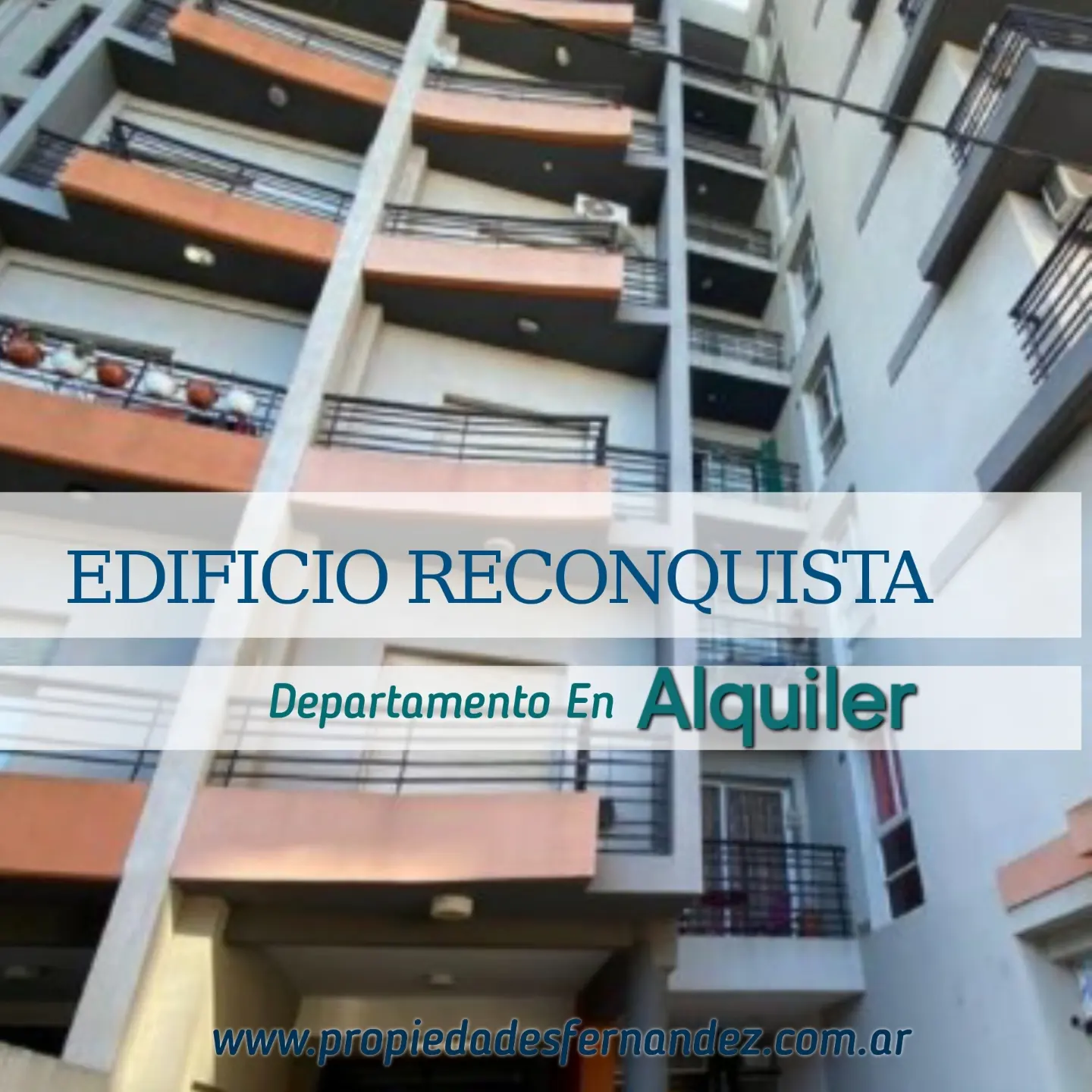 DEPARTAMENTO EN EDIFICIO RECONQUISTA EN ALQUILER.