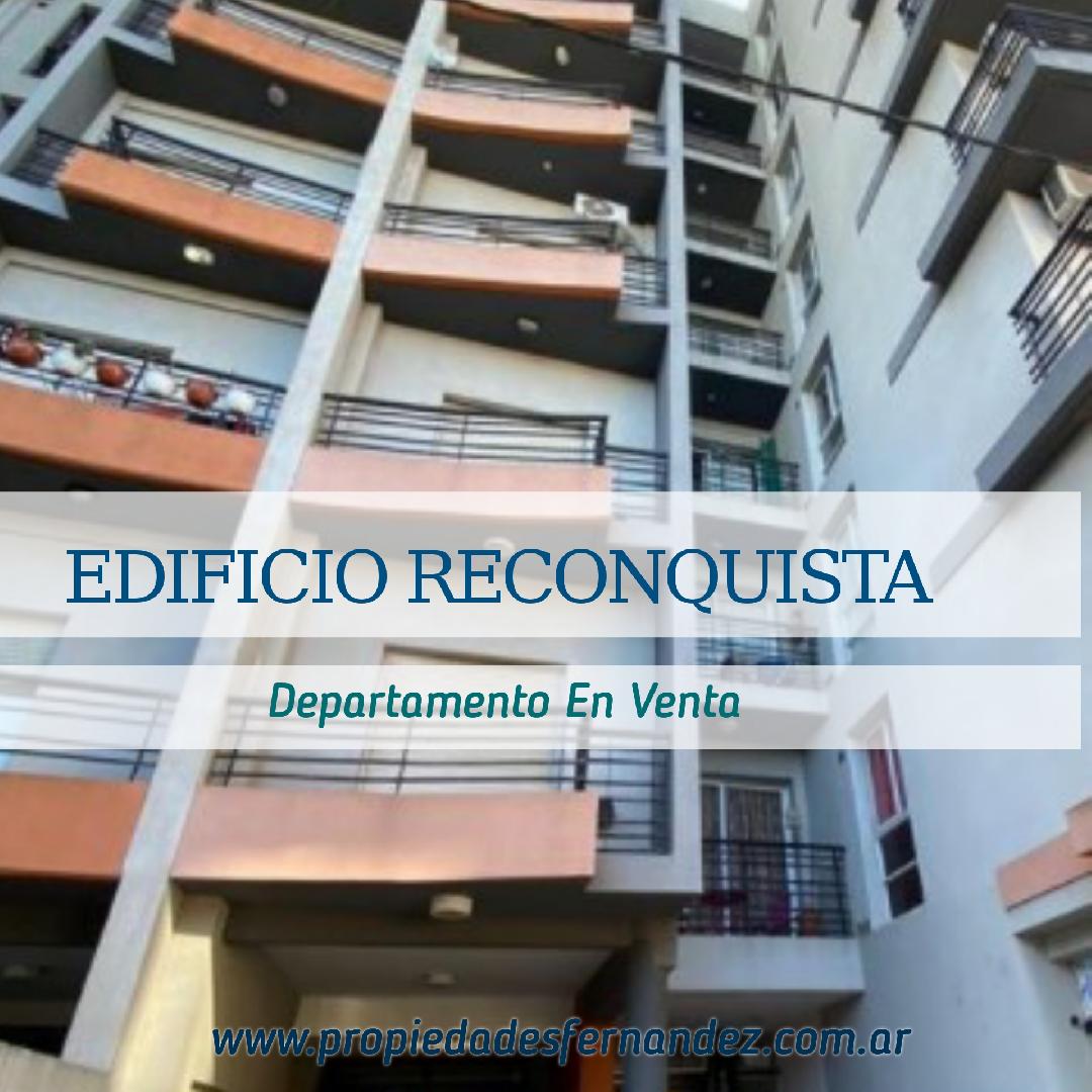 DEPARTAMENTO EN VENTA, DOS AMBIENTES, EDIFICIO RECONQUISTA. Cod.25