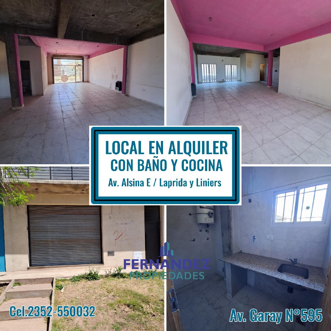 LOCAL EN ALQUILER CON BAÑO Y COCINA. CHACABUCO.- COD. 218