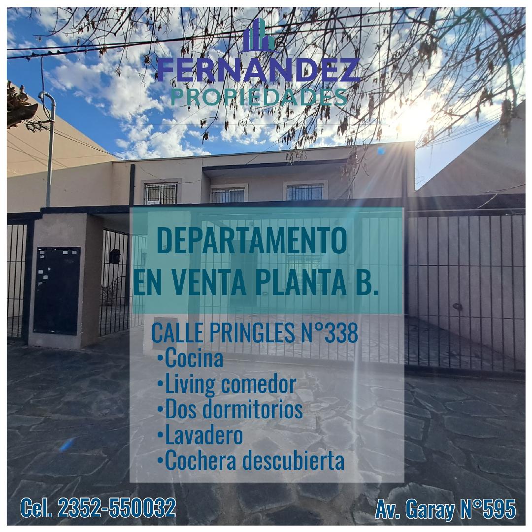 DEPTO 3 AMBIENTES, CALLE PRINGLES. CHACABUCO.- COD. 241
