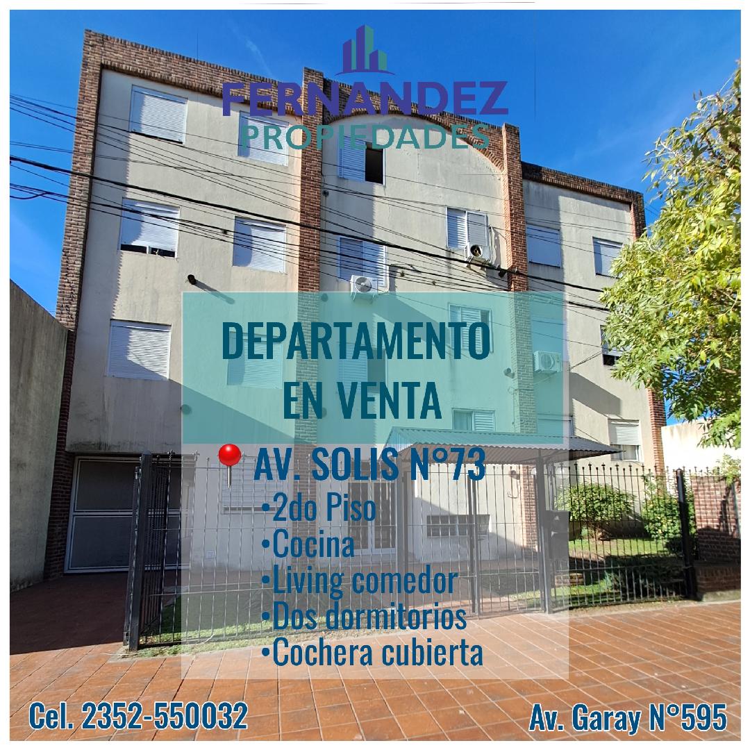 DEPARTAMENTO EN VENTA SOBRE AV. SOLIS. CHACABUCO.- COD. 261